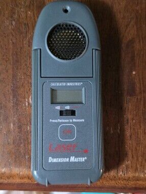 Laser Dimension Master - Gray Portable Audio/Measurement Device